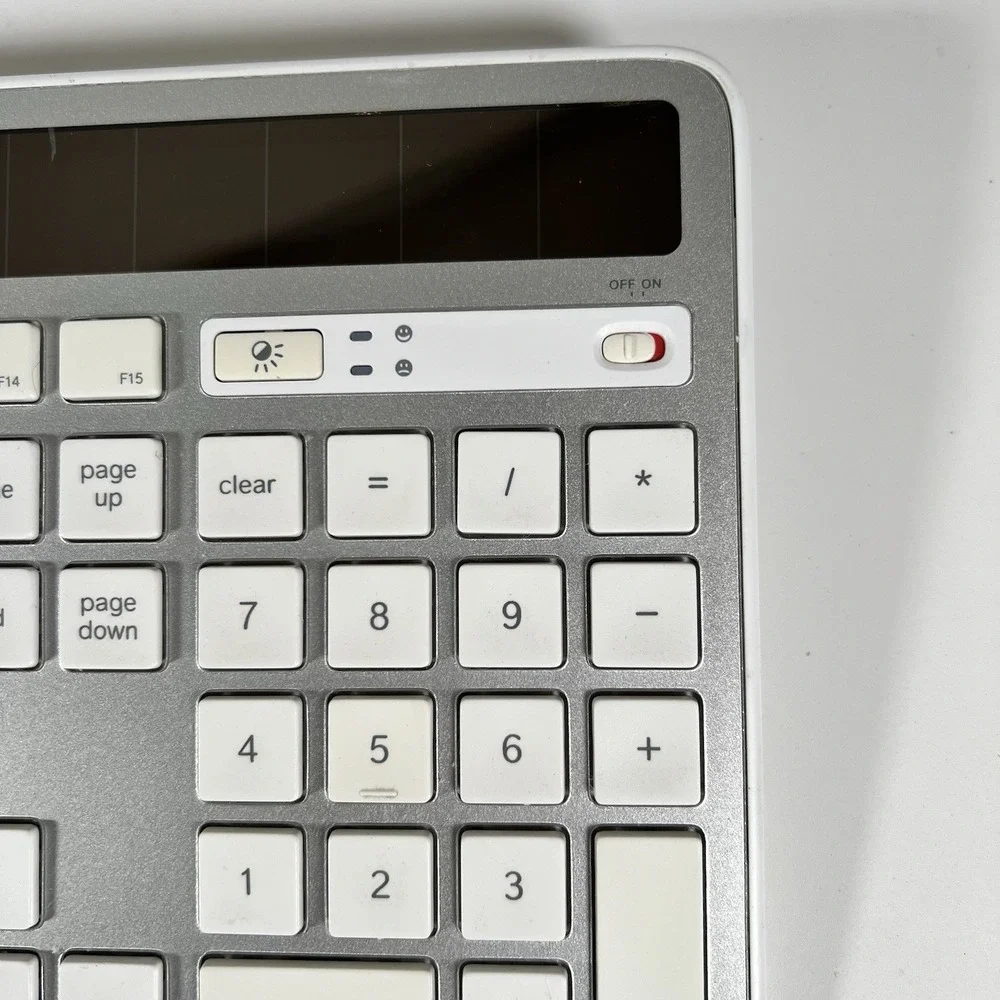 Tested Logitech K750 Wireless Keyboard Solar Recharging With Dongle Tested Works